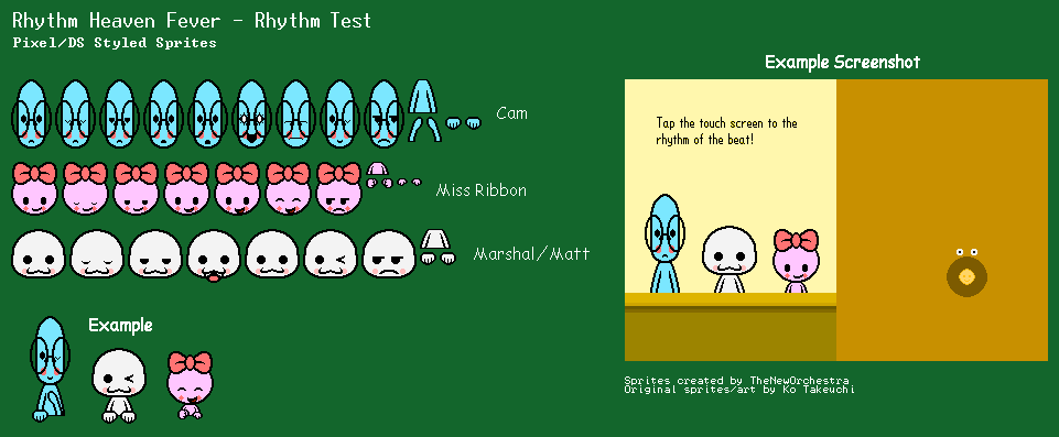 Fever Rhythm Test (Rhythm Heaven DS-Style)