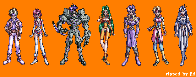 Battle Tycoon: Flash Hiders SFX (JPN) - Character Portraits