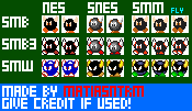 Mario Customs - Bully (SMB, SMB3 and SMW-Styles)