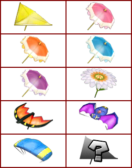 Mario Kart 7 - Kart Gliders (Miscellaneous)