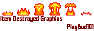 Bomberman '94 (JPN) - Item Destroyed Explosions