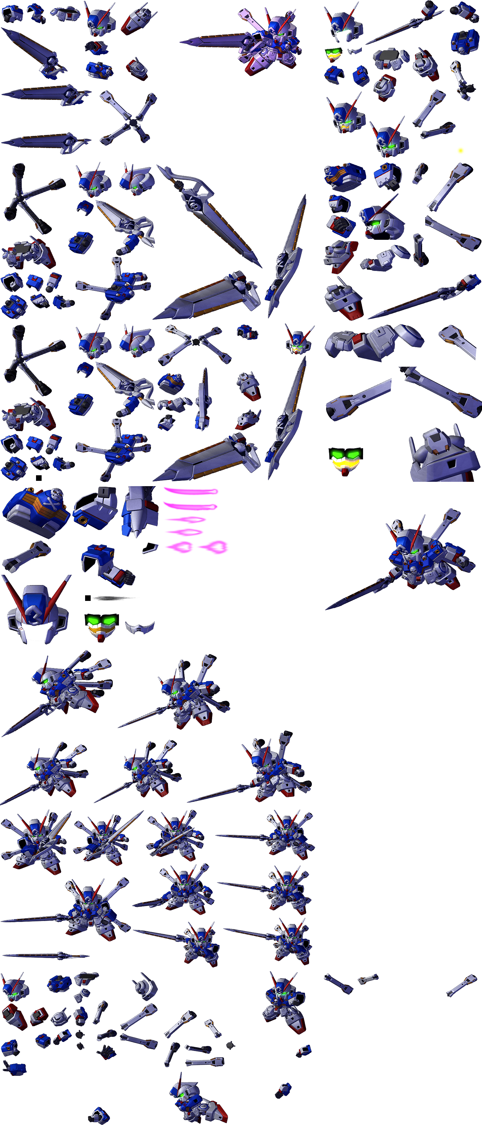 SD Gundam G Generation Wars - Crossbone Gundam X3