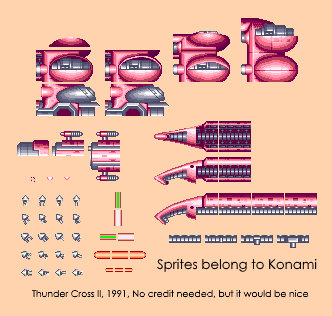 Thunder Cross II - Red Claw Monster