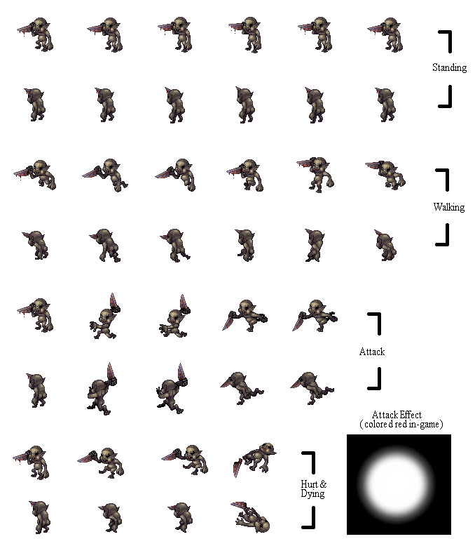 The Spriters Resource - Full Sheet View - Ragnarok Online - Tiyanak