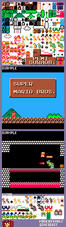 Super Mario Bros. 1 NES (PICO-8-Style)