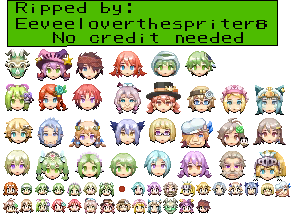 Rune Factory 4 - Character Icons