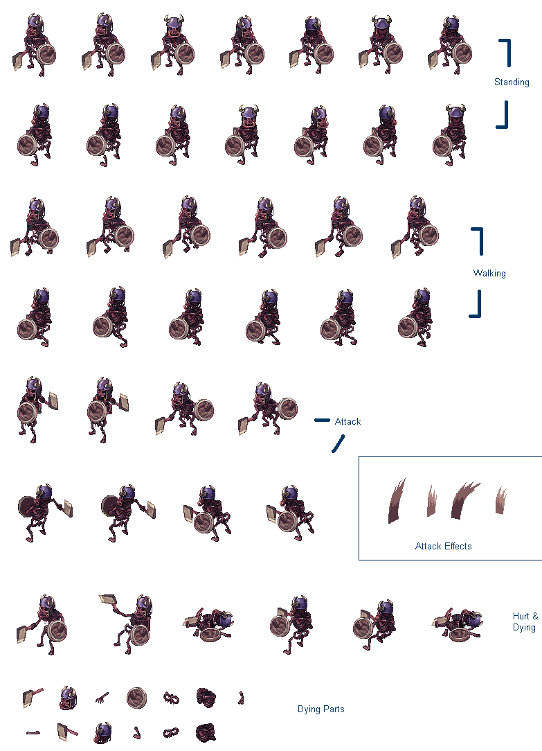 Ragnarok Online - Orc Skeleton