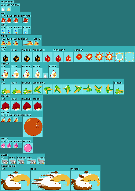 angry birds seasons sprites angry birds seasons sprites