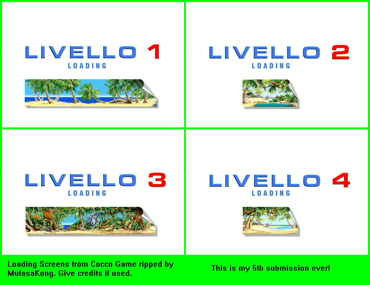 Level Loading Screens