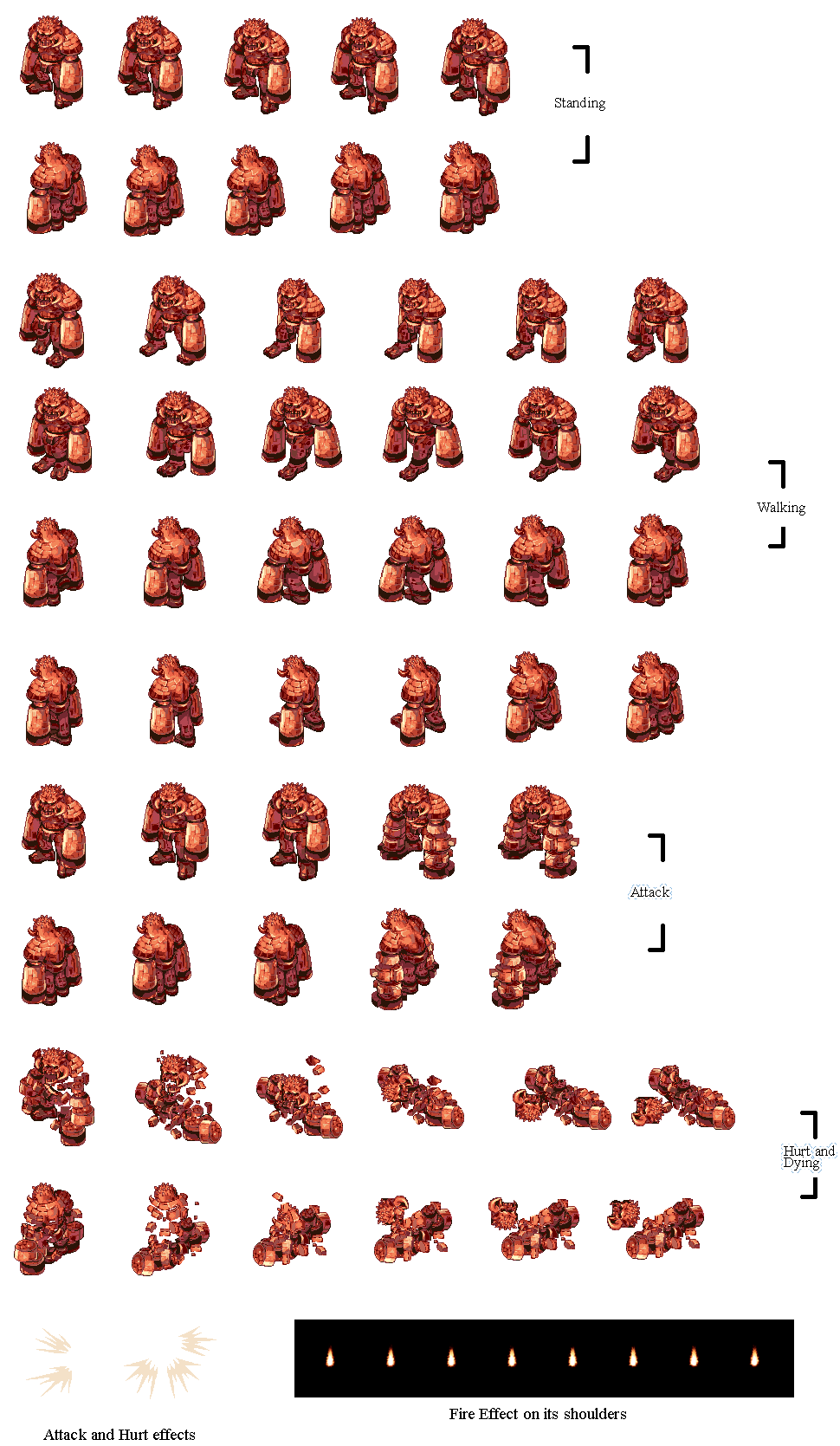 Ragnarok Online - Fire Golem