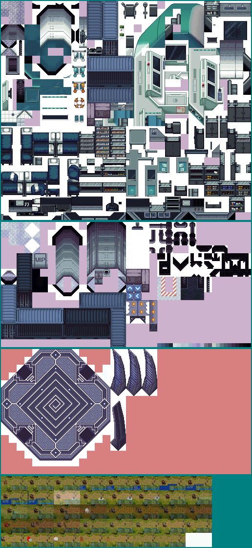 CrossCode - Cargo Ship M.S. Solar Interior