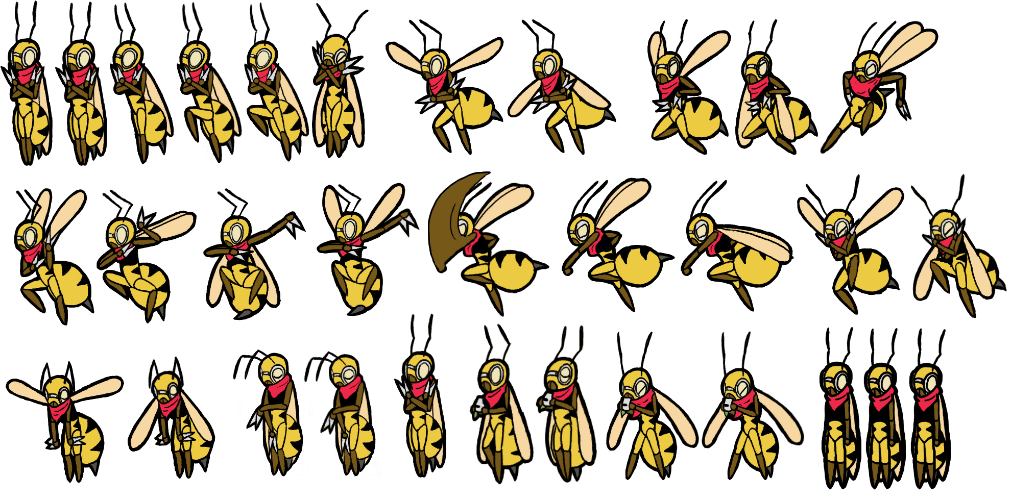 Bug Fables: The Everlasting Sapling - Wasp Scout