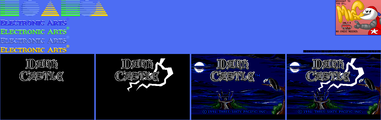 Dark Castle - Title Screen