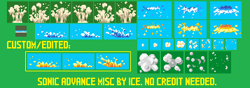 Sonic Advance - Miscellaneous Effects
