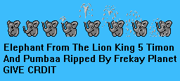 The Lion King 5: Timon & Pumbaa (Bootleg) - Elephant