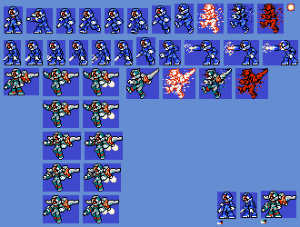 Mega Man Zero/ZX Customs - Pantheon (8-bit)