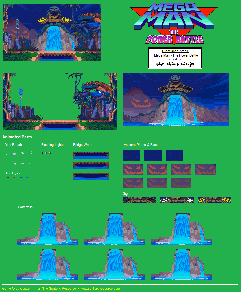 Mega Man: The Power Battle - Plant Man Stage