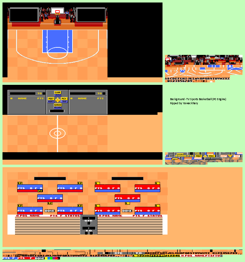 TV Sports Basketball - Backgrounds