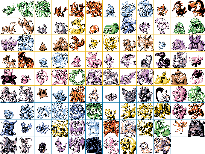 Alolan Pokémon (R/G/B-Style)