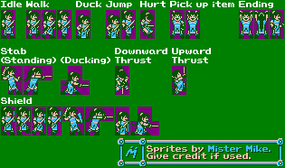 Lyn (Zelda 2-Style)