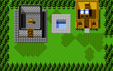 Fire Emblem: Gaiden (JPN) - Forest Village