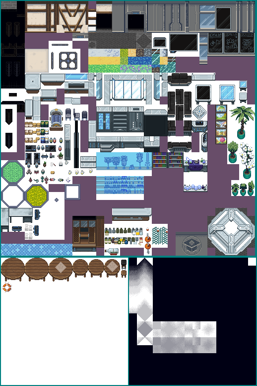 CrossCode - Rookie Harbor Interior