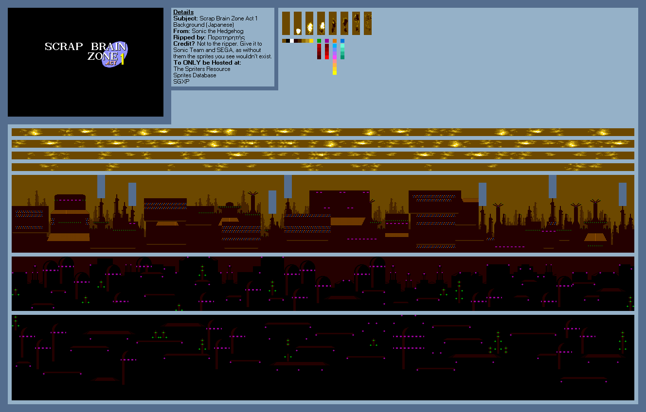 Scrap Brain Zone Act 1 (JPN)