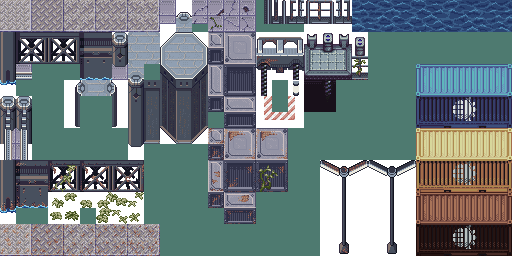 CrossCode - Vermillion Wasteland Docks