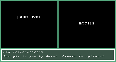 FAITH - End Screens