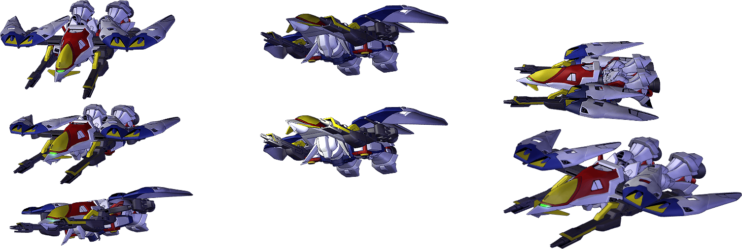 SD Gundam G Generation Wars - Wing Zero Gundam (Neo Bird Mode)