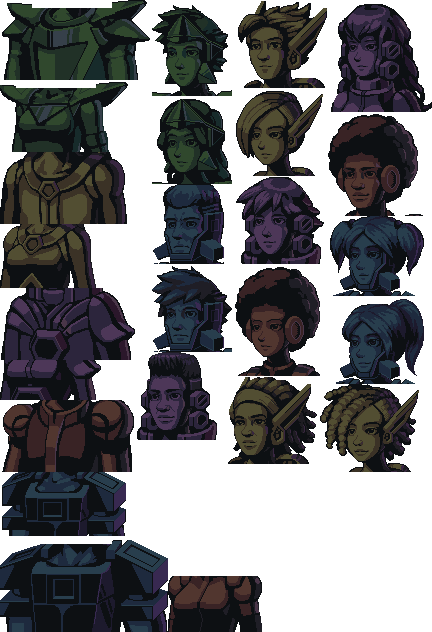 CrossCode - Player Avatars