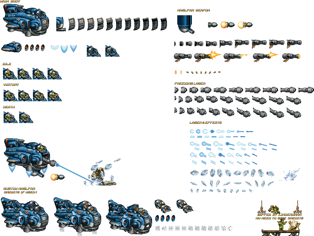 Metal Slug Attack - Frozen Naglfar