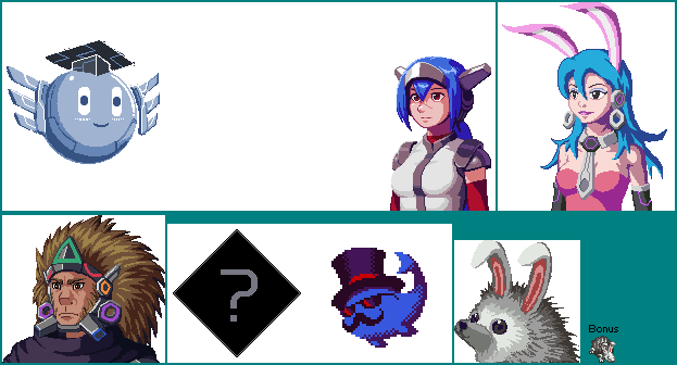 CrossCode - Unused Portraits