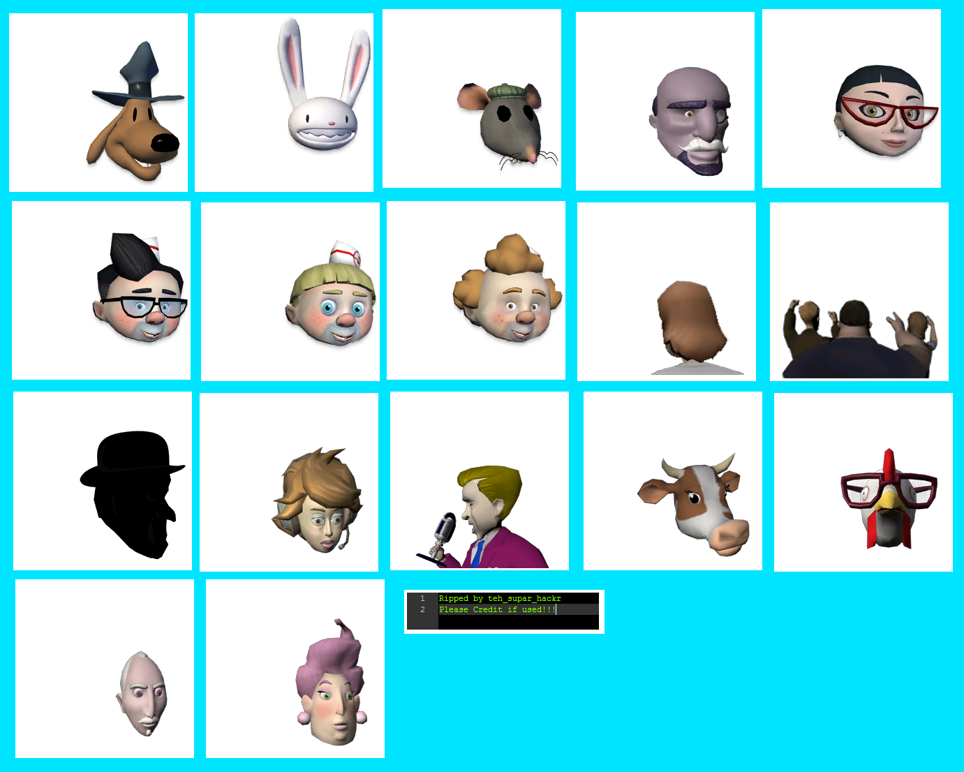 Character Heads (Episode 2)