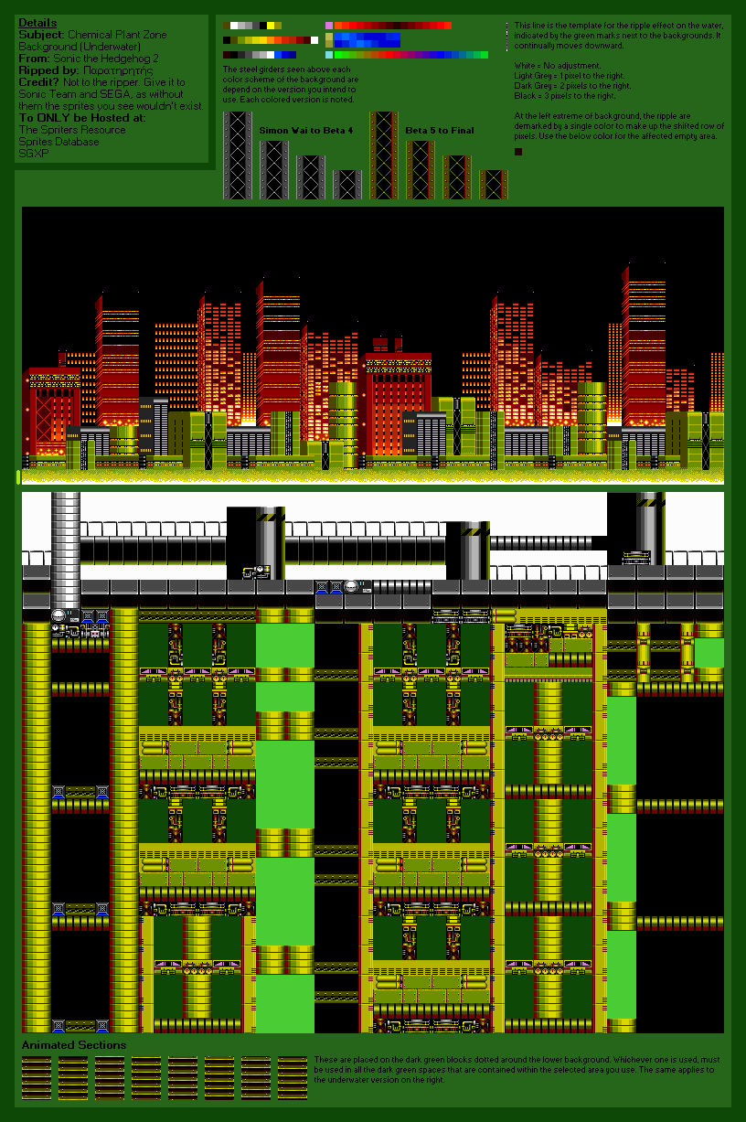 Sonic the Hedgehog 2 - Chemical Plant Zone (Dry)