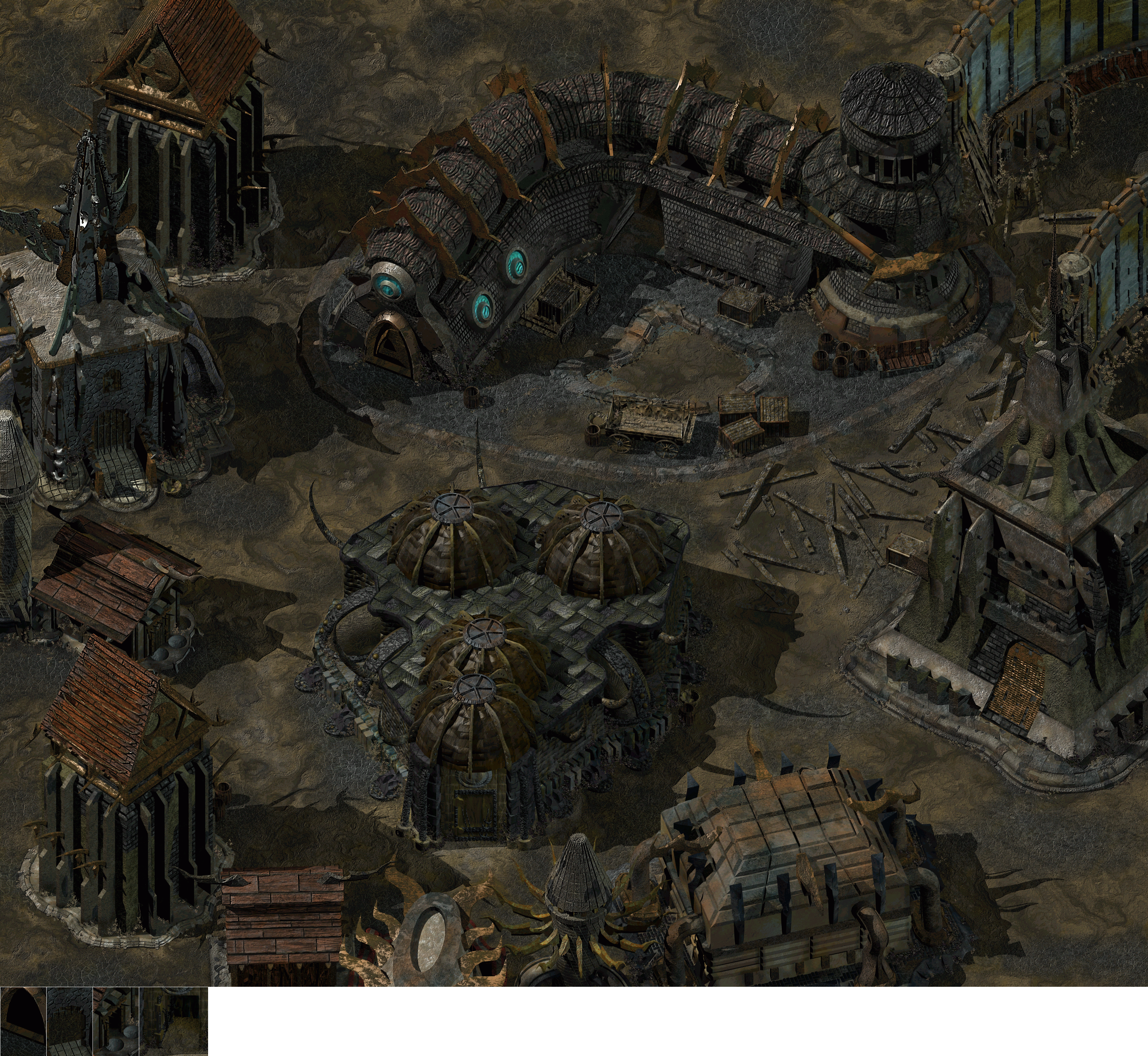 Planescape: Torment - Marketplace Area