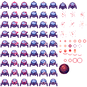 CrossCode - Rhombus Turret 1.0 & Illegal Rhombus Turret