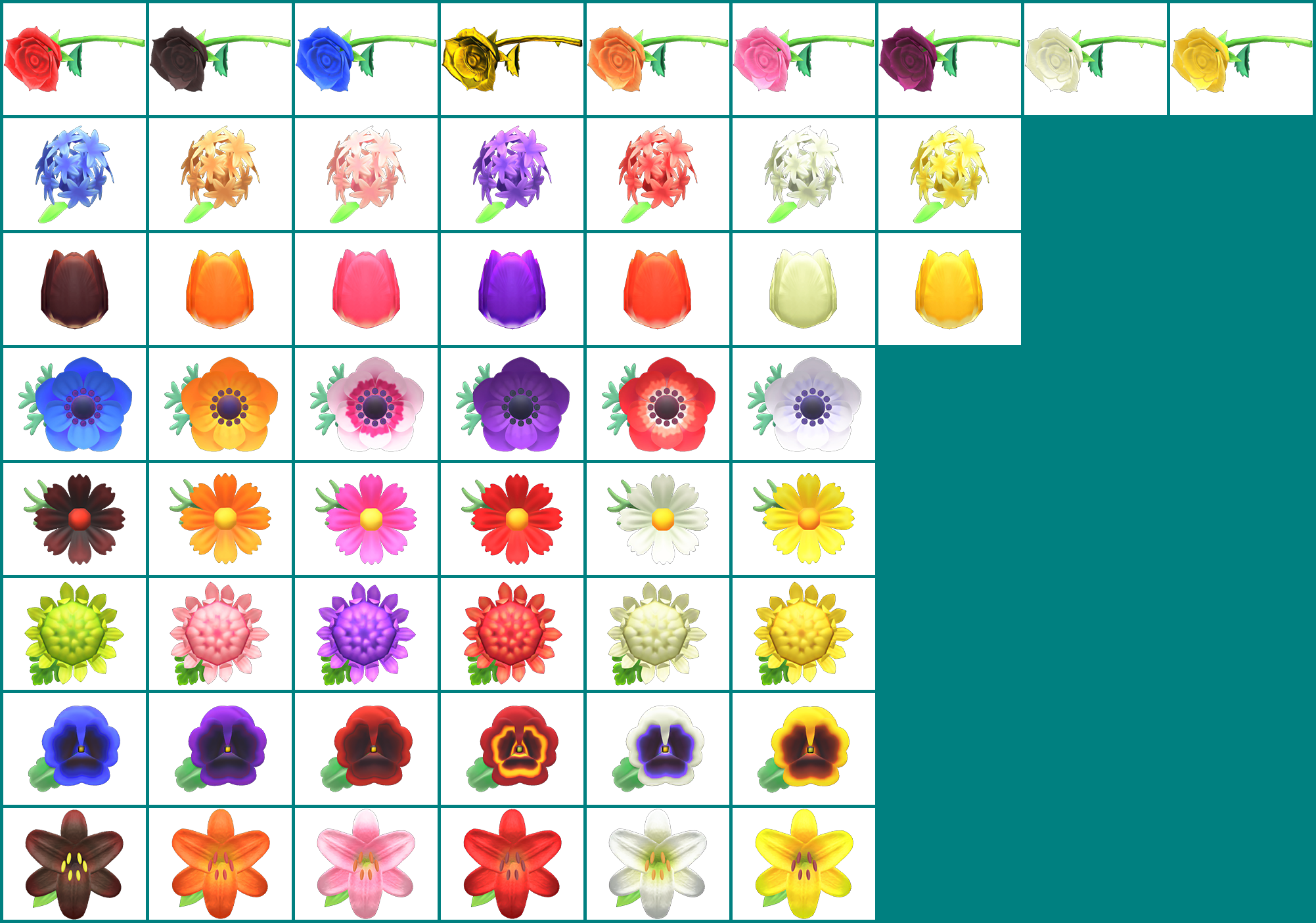 Flower Icons