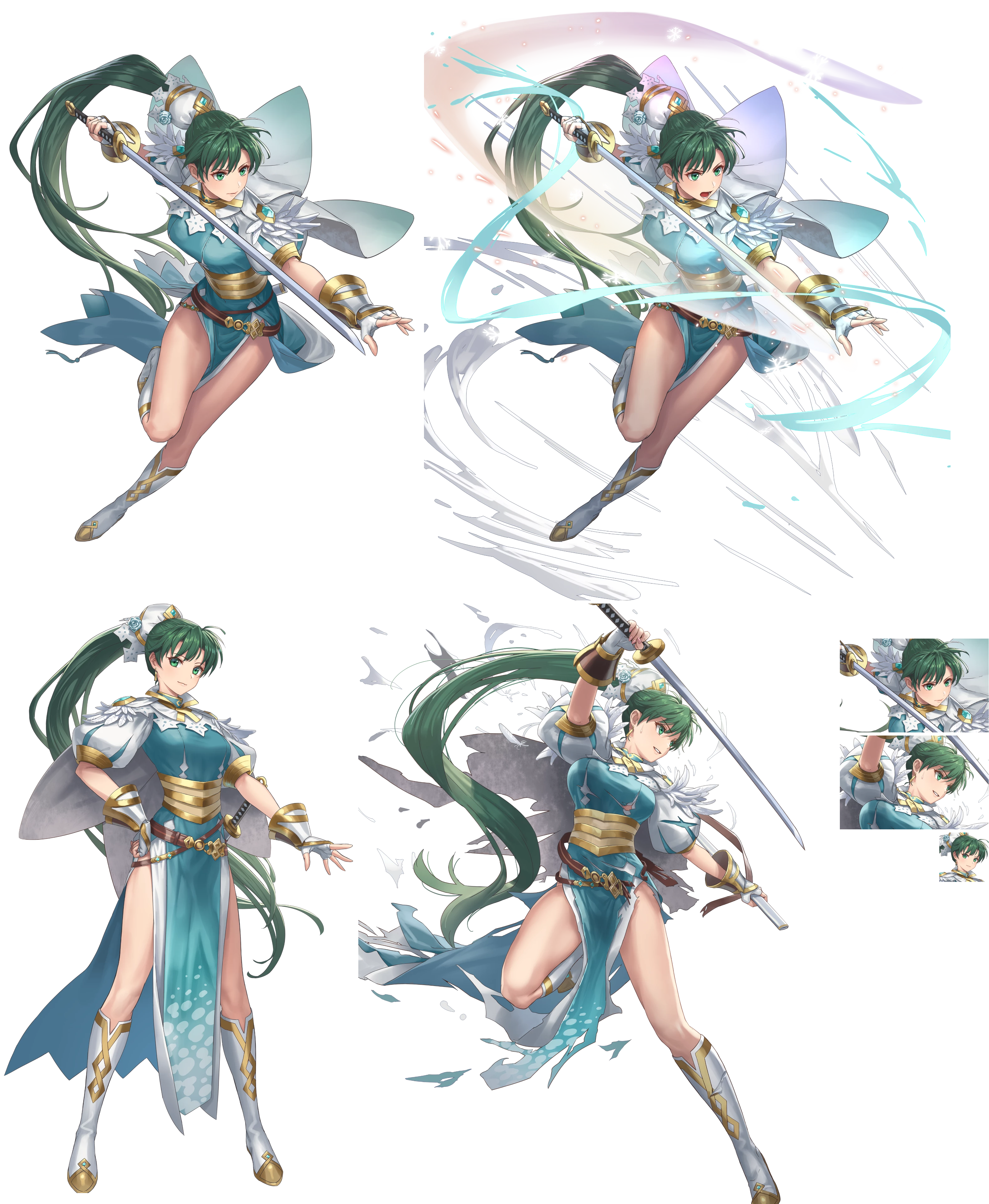 Fire Emblem: Heroes - Lyn (Resplendent)