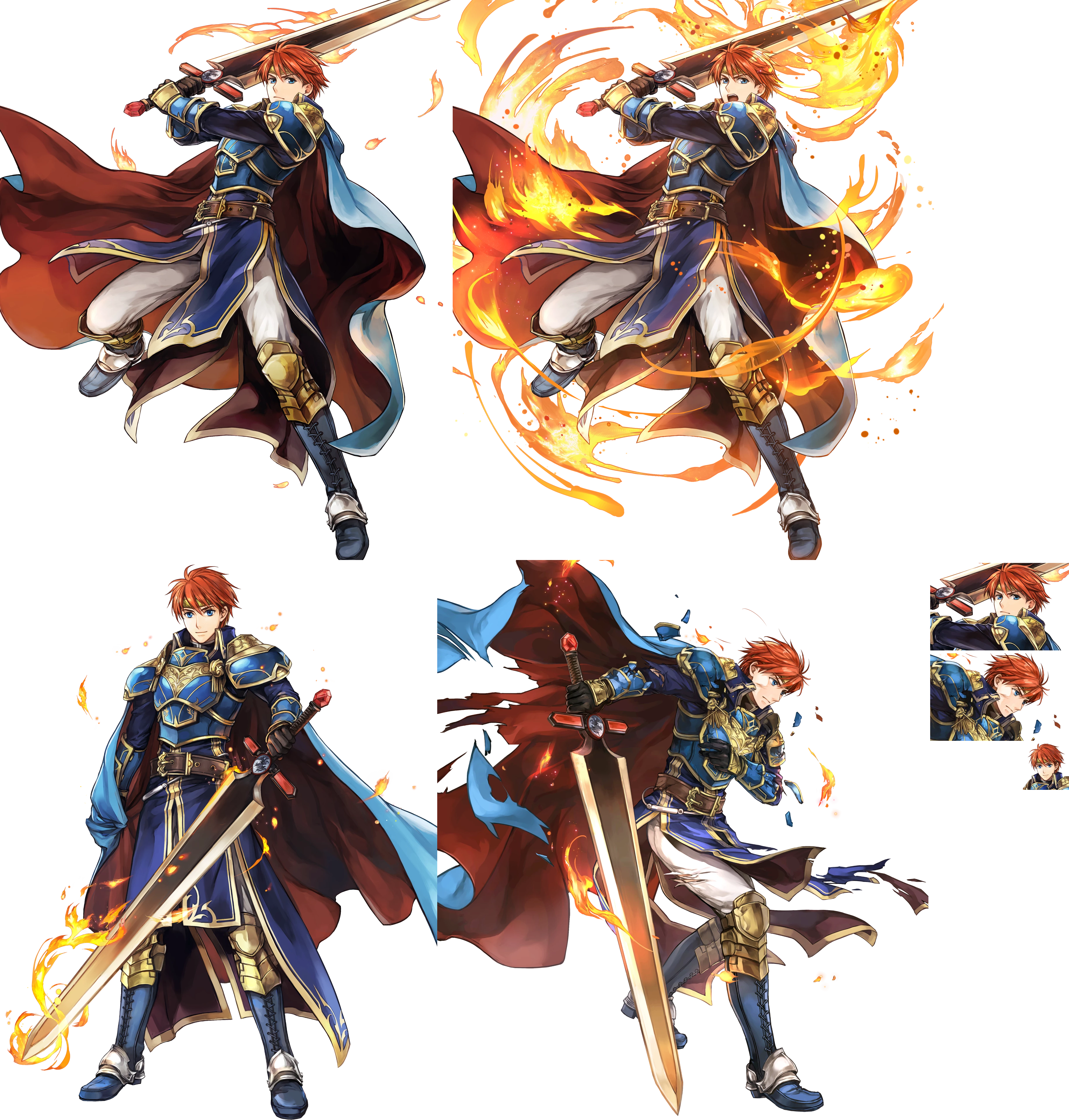 Fire Emblem: Heroes - Eliwood (Blazing Knight)