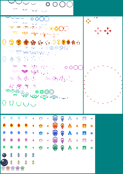 Virtual Ricochet Projectile (VRP), Crosshair & Hit Effects