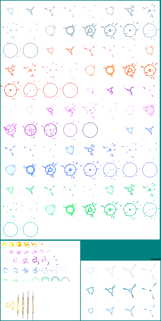 PC / Computer - CrossCode - Hit Effects - The Spriters Resource