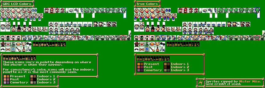 The Legend of Zelda: Oracle of Ages - Trading Sequence Characters