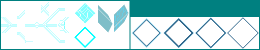 Laser Rails (Bergen-Maroon Valley) & Sky Rail (Rhombus Square) Effects