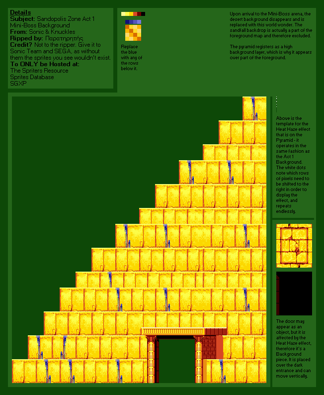 Sandopolis Zone Act 1 (Mini-Boss)