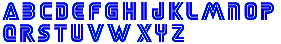 Sonic the Hedgehog Customs - SEGA Font (Sonic 1-Style)