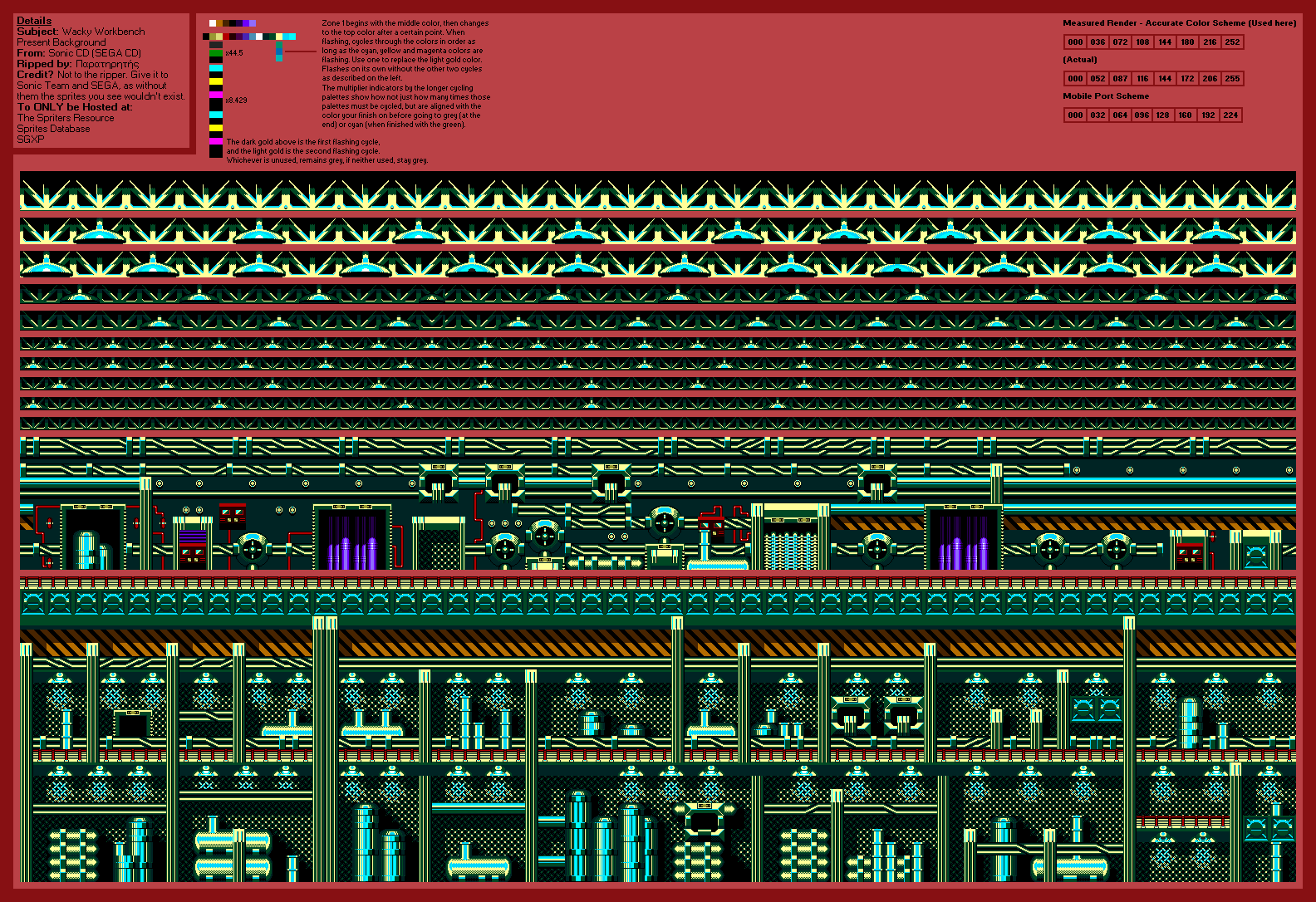 Sonic the Hedgehog CD - Wacky Workbench (Present)