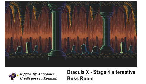 Castlevania: Dracula X / Vampire's Kiss - Stage 4' - Necromancer Room