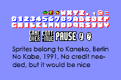 Berlin No Kabe (JPN) - Font