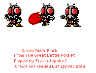The Great Battle Pocket (JPN) - Kamen Rider Black
